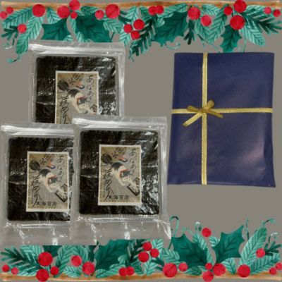 東海苔店の中で密かな存在感を放つ、隠れた人気商品！<br>あなあき焼きのりの詰め合わせセット、満を持しての登場です！！